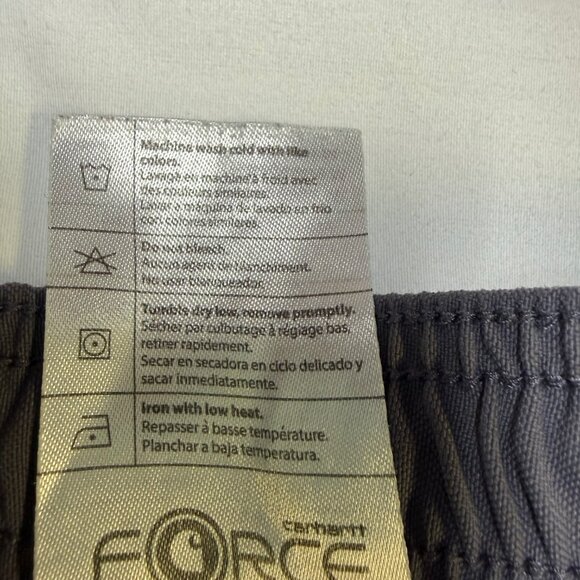 Carhartt Women’s Rugged Flex Peak Cargo Jogger Scrub Pant Medium Pewter EUC - Picture 7 of 10